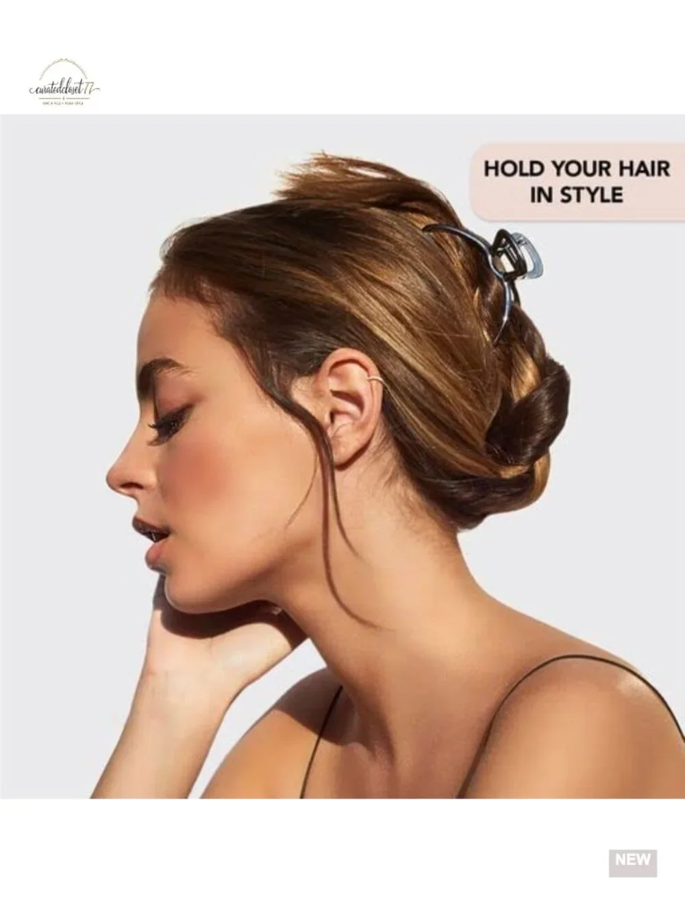 Metal Hair Claw Clip - Durable & Elegant Claw Clip for All Hair Types